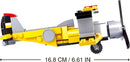 dubbeldekker junior 25,1 cm grijs/geel 120-delig