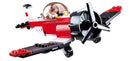 stuntvliegtuig junior 15,9 cm rood/zwart/wit 128-delig
