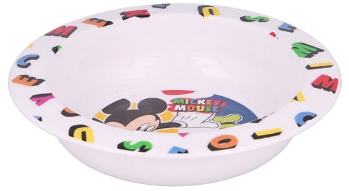 bord Mickey Mouse junior 16 x 4 cm wit