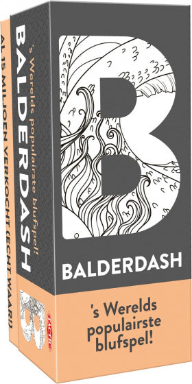 bordspel Balderdash karton bruin/zwart 5-delig