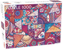 legpuzzel gekleurde patronen 67 x 48 cm 1000 stukjes