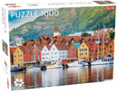 legpuzzel haven in Bergen 67 x 48 cm 1000 stukjes
