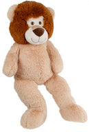 knuffel Leeuw junior 59 x 95 cm pluche bruin