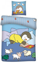 dekbedovertrek 140 x 200 cm / 65 x 65 cm donkerblauw