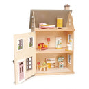 poppenhuis villa met meubels 16-delig