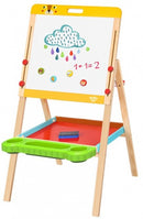 tekenbord junior 55 x 50,5 x 118 cm hout bruin