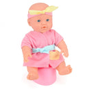 Snuggles babypop badtijd Suzy 30 cm 7-delig roze