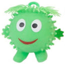 fantasieknuffel Puffer 18 cm pluche groen