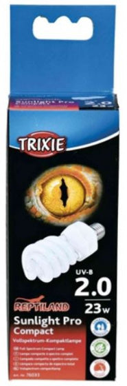 Trixie Reptiland Sunlight Pro Compact 2.0 Uv-b Lamp 23 WATT 6X6X15,2 CM