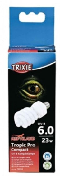 Trixie Reptiland Tropic Pro Compact 6.0 Uv-b Lamp 23 WATT 6X6X15,2 CM