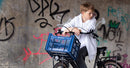 Gerecyclede fietskrat Urban Proof 30 liter - koningsblauw