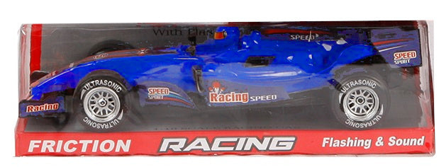 raceauto Formula junior 24 cm blauw