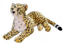 knuffel cheetah junior 76 cm pluche beige/geel