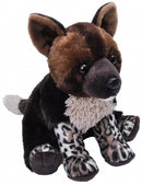 knuffelhyena junior 30 cm pluche bruin/zwart