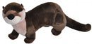 knuffel otter junior 38 cm pluche bruin/beige