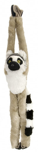 knuffel Ringstaart maki junior 51 cm pluche beige