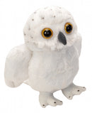 knuffel uil junior 18 cm pluche wit
