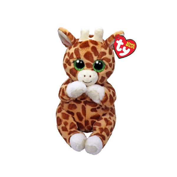 TY Beanie Babies Bellies Knuffel Giraffe Tippi 15 cm
