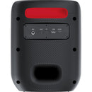 Kenwood AS-P200BT Portable Soundsystem + Licht Zwart/Rood