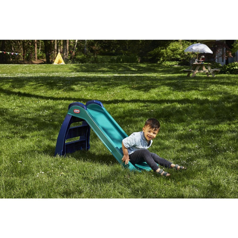 Little Tikes First Glijbaan 110 cm Blauw/Groen
