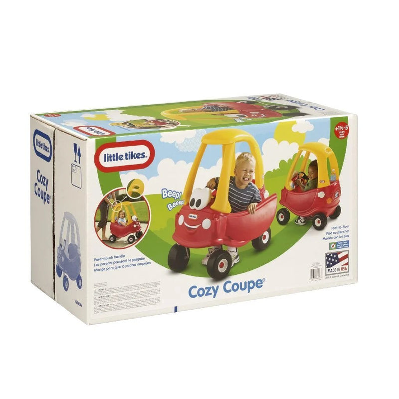 Little Tikes Cozy Coupe Loopauto 44x72x84 cm Geel/Rood