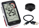 Fietscomputer GPS Sigma ROX 4.0 met standaard stuurhouder - wit