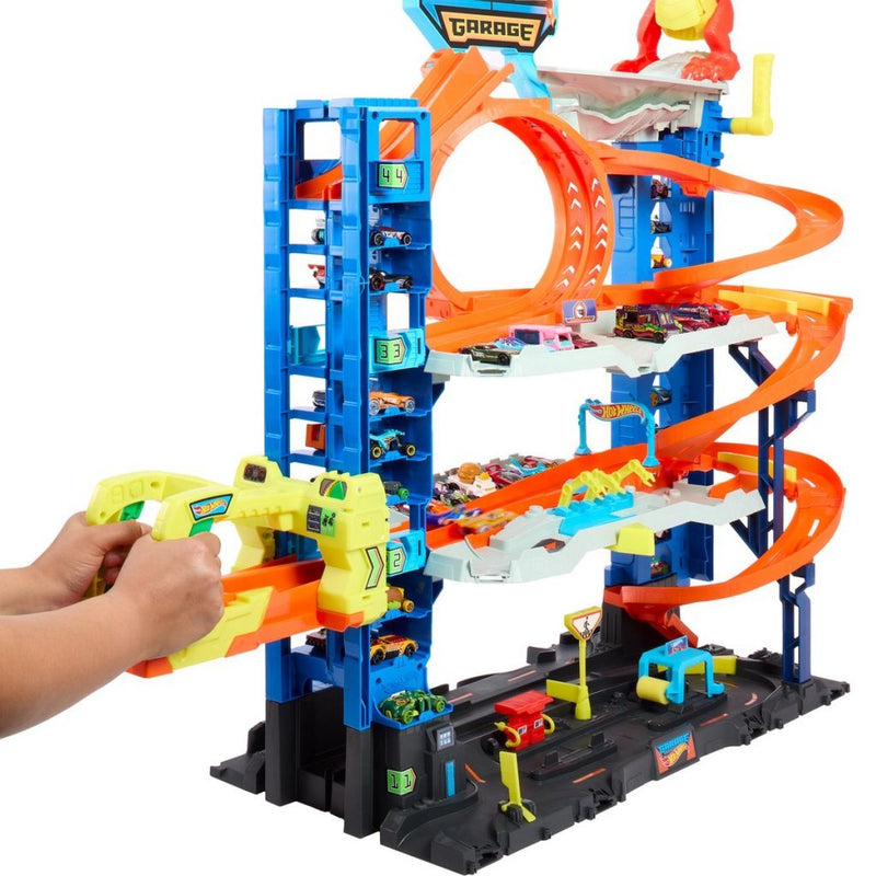 Hot Wheels City Ultieme Garage Speelset + 2 Auto&