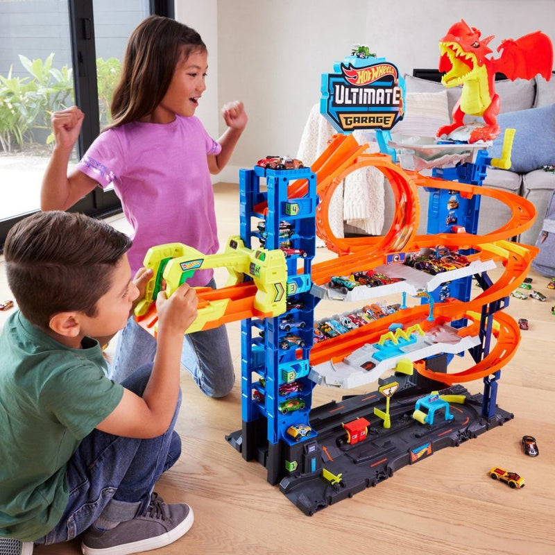 Hot Wheels City Ultieme Garage Speelset + 2 Auto&