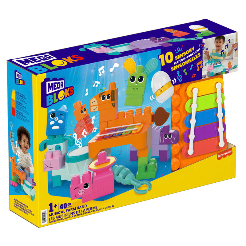 Mega Bloks Muziek Boerderij Band