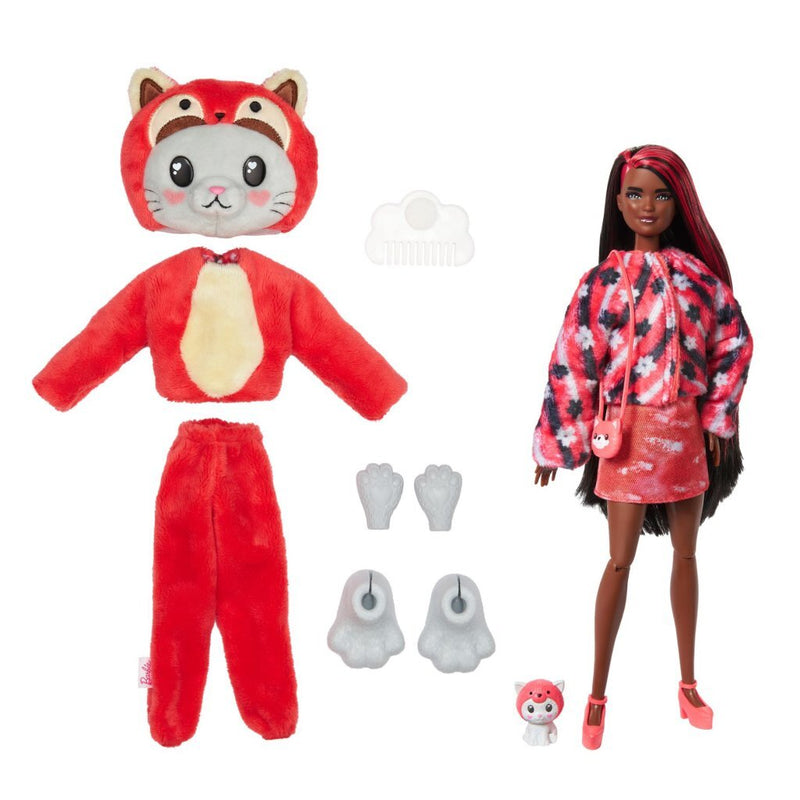 Barbie Cutie Reveal Modepop Red Panda