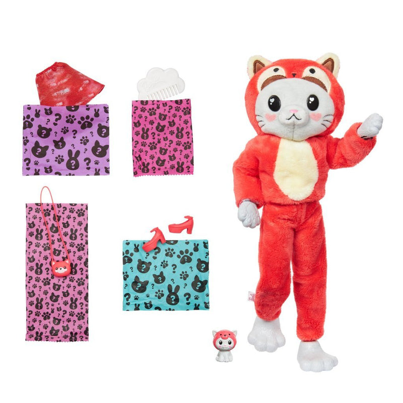 Barbie Cutie Reveal Modepop Red Panda