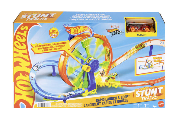 Hot Wheels Action Rapid Launch en Loop