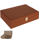 Sieradendoos 28x19x7  - Bruin