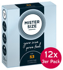 Mister Size 53mm12xpackof3