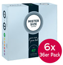 Mister Size 47mm 6x pack of 36