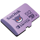 Sandisk Nintendo Switch Micro SD Geheugenkaart 512 GB