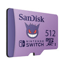 Sandisk Nintendo Switch Micro SD Geheugenkaart 512 GB