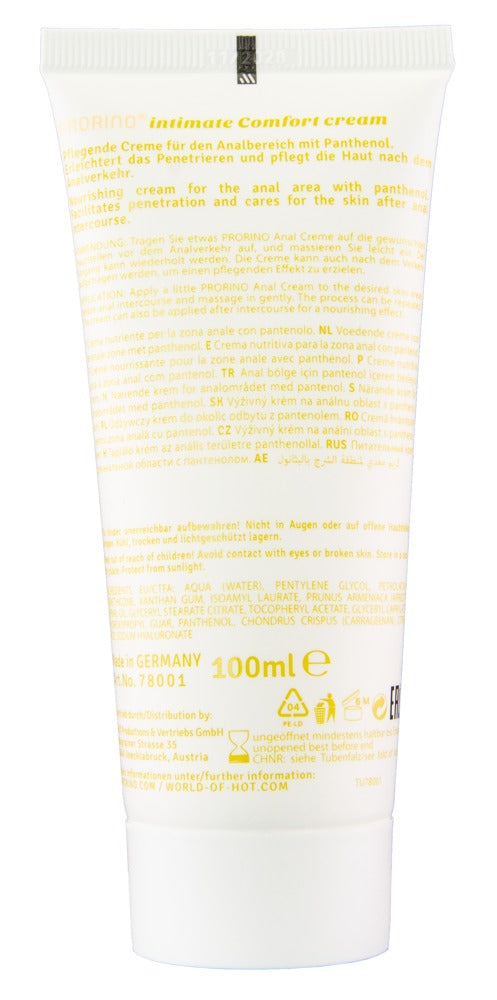 PRORINO Sensitive Anal Comfort