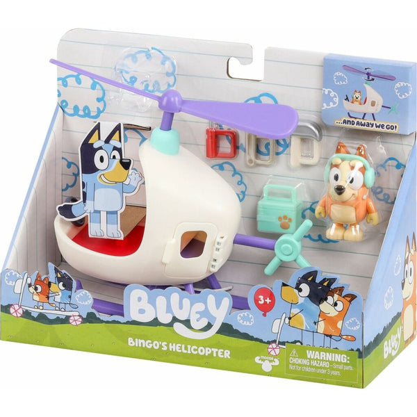 Bluey Helikopter Bingo Speelfiguur
