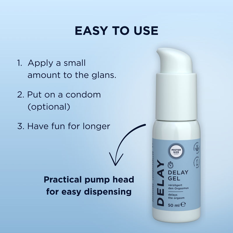 Mister Size Delay Gel 50 ml