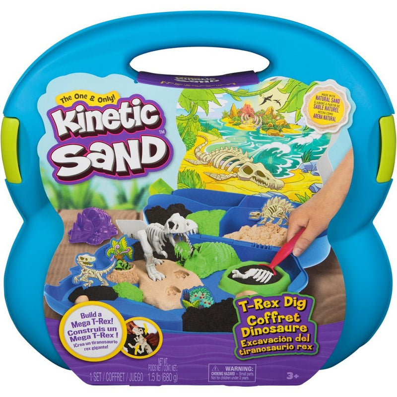 Kinetic Sand T-Rex Dino Koffer