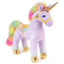 Unicorn Academy Knuffel Eenhoorn Wildstar 38 cm + Licht en Geluid