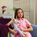 Unicorn Academy Knuffel Eenhoorn Wildstar 38 cm + Licht en Geluid