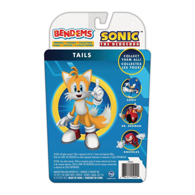 Bendems Buigbaar en Flexibel Speelfiguur - Sonic Tails