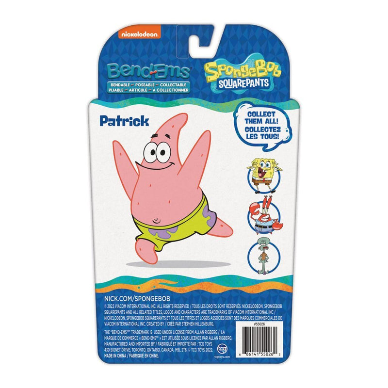 Bend-Ems Spongebob Patrick