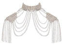 Bad Spiked Collar and shoulder