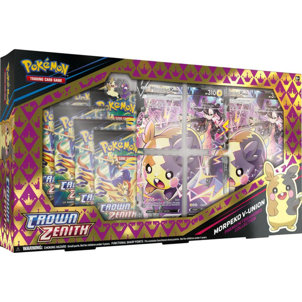 Pokémon TCG Crown Zenith Morpeko V-Union Premium Collection