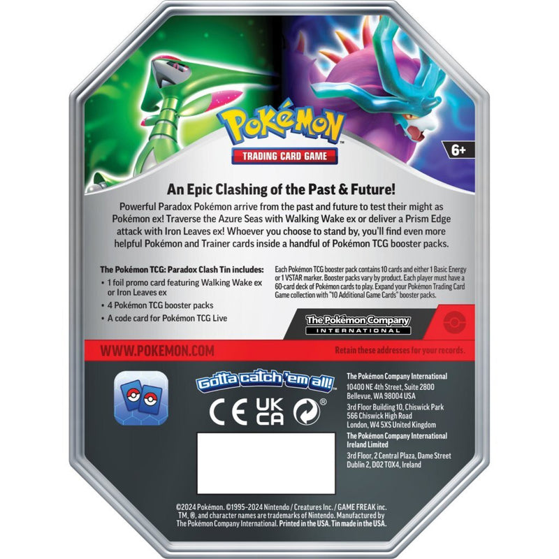 Pok&eacute;mon Scarlet &amp; Violet Paradox Clash Ex Tin
