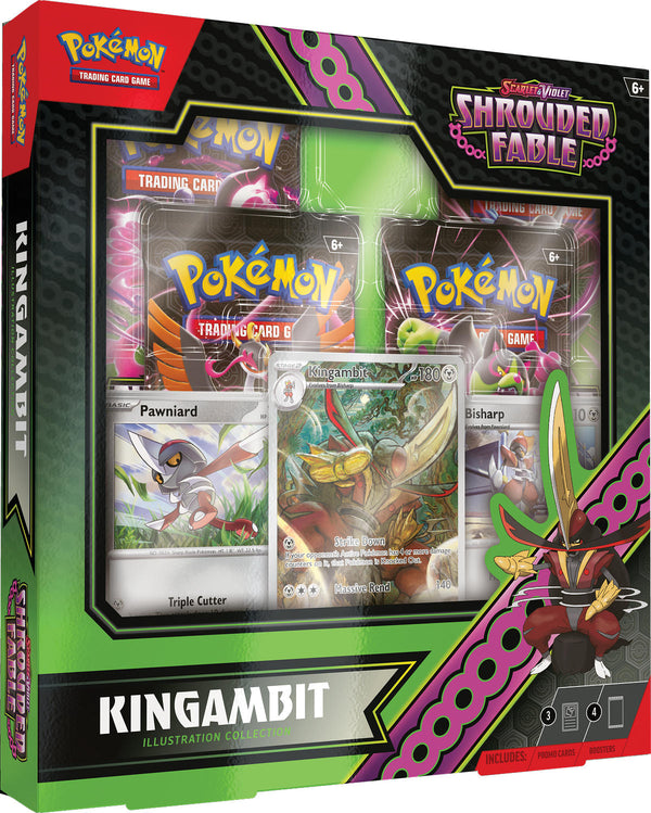Pok&eacute;mon Scarlet &amp; Violet Shrouded Fable Illustration Collection Kingambit