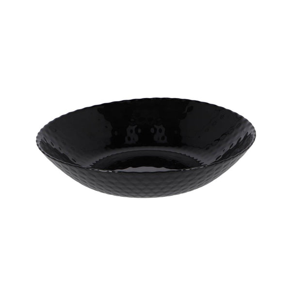 Diep Bord Pampille 20 cm Glas/Zwart